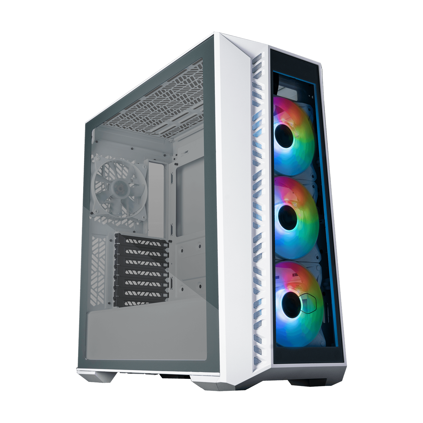 Cooler Master MASTERBOX 520 MESH ARGB Mid Tower WHITE Gaming Case Cooler Master MASTERBOX 520 MESH ARGB Mid Tower WHITE Gaming Case